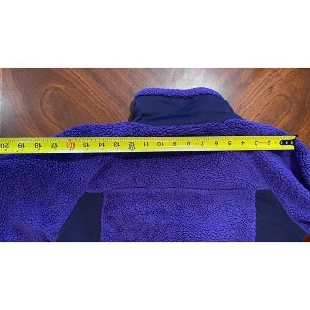 Columbia‎ Womens M Purple Sherpa Fleece Jacket Full Zip Outdoor Hiking Cozy